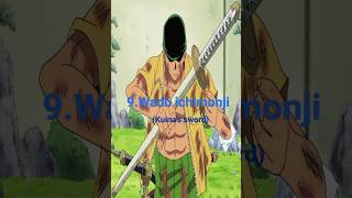 Top 20 sword ranking in one piece weakest to strongest shorts onepiece [upl. by Antonie]