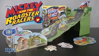 Mickey and the Roadster Racers Bump n Race Action Game from Wonder Forge [upl. by Aicirtak]