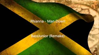 Reggae Rhianna  Man Down BassJunior Remix [upl. by Lienad209]