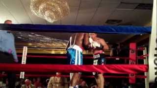 Wilkins Santiago wins 6th pro fightmp4 [upl. by Gratiana]