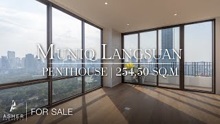 Muniq Langsuan  Penthouse  2545 sqm  For SALE [upl. by Ario595]