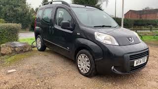 Peugeot Bipper Tepee 13 Hdi Style MPV 5dr Diesel Egc Euro 5 ss 75 Ps [upl. by Estas]