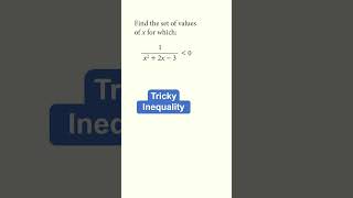 How to solve a polynomial inequality [upl. by Aronos]