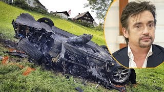 RICHARD HAMMOND TERRIBLE CRASH IN A RIMAC CONCEPT ONE AT GRAND TOUR [upl. by Sharleen]