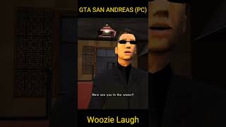 GTA San Andreas Wu Zi Mu Laugh at CJ [upl. by Fritze644]