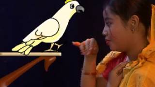 Jhunti Bandha Kakatua  ঝুটিঁ বাঁধা কাকাতুয়া  Bengali Rhymes for Children  Japamala Ghosh [upl. by Liponis]