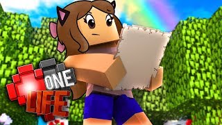 MY FANS TOLD ME TO DO THIS 😫  Minecraft One Life [upl. by Lahsiv]