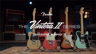 VINTERA II SERIES  Telecaster Models [upl. by Van]