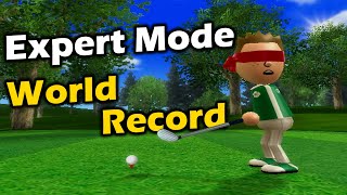 Wii Sports Resort Golf  Expert Mode 25 World Record [upl. by Saucy]