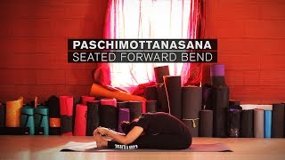 How to do Paschimottanasana  Seated Forward Bend [upl. by Naig]