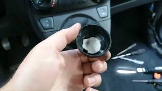 Fiat 500 How to Replace Or Remove Shift Knob [upl. by Norbel170]