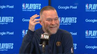 Michael Malone PostGame Interview  Minnesota Timberwolves vs Denver Nuggets [upl. by Ys]