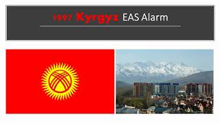 1997 Kyrgyrz EAS Alarm [upl. by Wilden538]