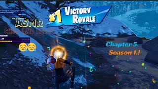 ASMR Fortnite chapter 5 Battle Royale winner [upl. by Uni]