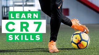 Learn More CR7 football skills  How to dribble like CR7 PT 2 [upl. by Amieva]