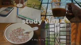 study vloga day in my life  Realistic study vlog  Exam prep 📚  Coffee writingbook  studyvlog [upl. by Elias]