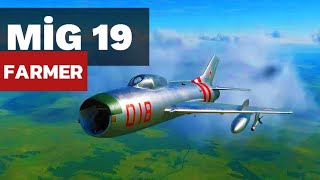 Mig 19 FARMER MiGin ilk süpersonik avcısı SOVYET EFSANESİ [upl. by Shelburne]