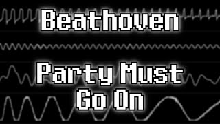 Beathoven  “Party Must Go On” Amiga MOD Oscilloscope View [upl. by Aruol327]