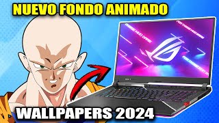 COMO PONER FONDOS DE PANTALLA CON MOVIMIENTO EN PC 2024  FONDOS ANIMADOS [upl. by Purvis]