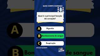 💡 Você Realmente Conhece o Corpo Humano Teste Aqui quiz corpohumano [upl. by Alvarez]