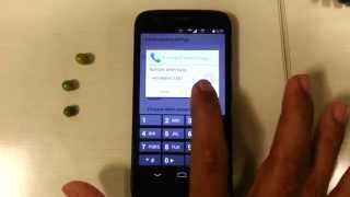 Setting up voice mail in Airtel Moto G [upl. by Serica811]