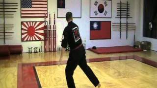 Tang Soo Do form 5 Pyong Ahn Ee Dan [upl. by Inat]