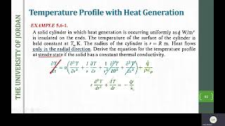 Shell Energy Balances amp Temperature Distributions in Solids amp Laminar Flow [upl. by Ursi]