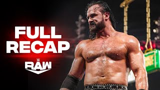 Full Raw highlights July 1 2024 [upl. by Idoc826]