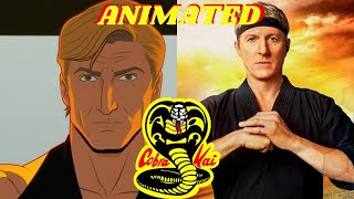 COBRA KAI GOES ANIMATED cobrakai ai netflix [upl. by Danyluk845]