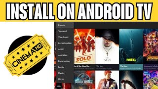 How To Install Cinema HD On Android Tv [upl. by Llehsram]