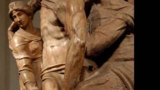 Michelangelo Pietà dellOpera del Duomo Firenze  Palestrina Stabat Mater a 8 voci [upl. by Inaluiak]