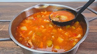 Gesunde und leckere Gemüsesuppe mit Fleisch Heilende Suppe für jeden Tag [upl. by Ravi353]