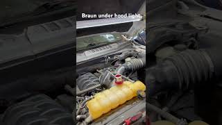 Braun Under Hood Work Light From Harbor Freight Tools [upl. by Gianni447]