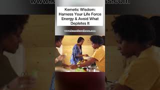 Kemetic Wisdom How To Strengthen Your Life Force kemeticspirituality [upl. by Adnawuj]