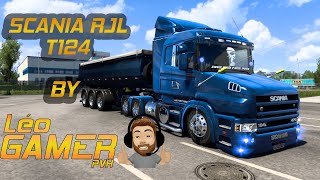 ETS2 146 Apresentação Scania T124 RJL By Léo Gamer [upl. by Grega958]