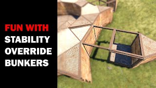 RUST Stability Override Bunker Showcase [upl. by Scales36]