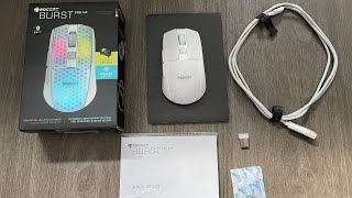 ROCCAT Burst Pro Air RGB Mouse Unboxing [upl. by Ymeon664]