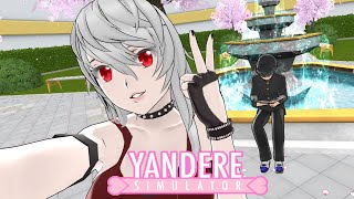 JALANJALAN KELILING SEKOLAH  YANDERE SIMULATOR 01 [upl. by Mannuela]