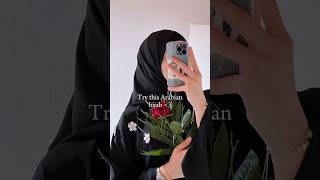 Arabian hijab  🖤 hijab explore inshii aesthetic relateable recommended trendingviralvideo [upl. by Enyrhtac698]