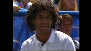 US Open 1990 2R Becker vs Noah [upl. by Grevera]