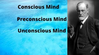 Sigmund Freud  Structure of Mind  conscious Preconscious Unconscious [upl. by Balcer]