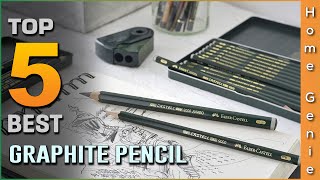 Top 5 Best Graphite Pencils Review in 2023  For Beginners amp Professionals artists [upl. by Ammamaria]