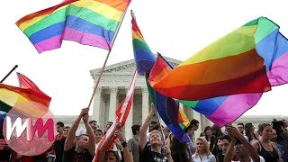 Top 10 Important LGBTQ Moments In US History [upl. by Grishilde]