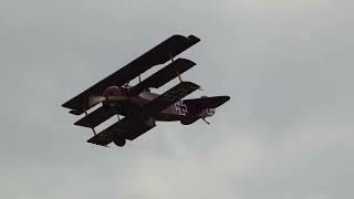 Fokker DR1 Tri Plane and De Havilland DH9 WW1 Aerial Display [upl. by Glen]