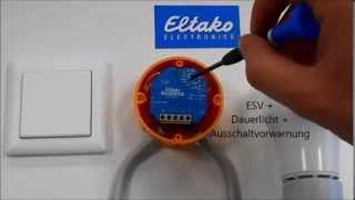 Tutorial  EnOcean Eltako FSR61NP230V deutsch [upl. by Lili]