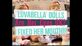 How I FIXED MY BROKEN LUVABELLA DOLL [upl. by Candice]