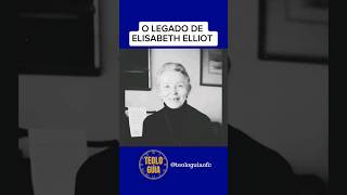 Elisabeth Elliot O Legado de uma Vida ElisabethElliot LegadoMissões Cristianismo História [upl. by Aniv]