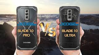 Doogee Blade 10 Pro vs Doogee Blade 10 Ultra [upl. by Zwick411]