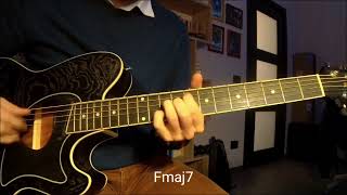 Masayoshi Takanaka  Beleza Pula  Guitar Chords [upl. by Barbra]