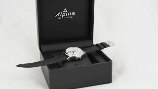 Alpina Horological Smartwatch AL285S5AQ6 [upl. by Ramuk]